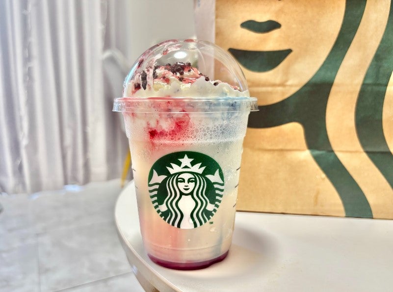 スタバメラメーラフラペチーノ